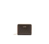 LIU JO Caliwen Zip Around Wallet M Testa moro / dk. Cipria