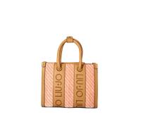 LIU.JO Small Tote Tasche, Handtasche, Umhängetasche, Koralle-Cognac