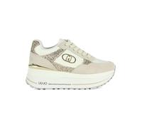 Liu Jo Sneakers Damen BF5011PX078 Milk Leder Freizeitschuhe, milk, 40 EU