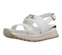 Liu Jo Sportsandalen für Damen, weiße Plattform, Gummisohle, verstellbare Träger, weiß, 38 EU