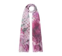 LIU JO Stola Floral 70 x 180 cm, 00949 Sangria, STOLA