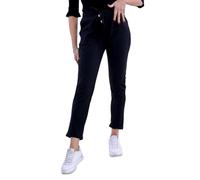 Liu Jo TA4172 Damenhosen Jogginghose, einfarbig, Kollektion Frühling und Sommer, Schwarz, S