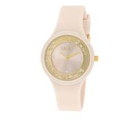 Liu Jo Tancing Sport Damen-Armbanduhr, Quarz, Gummi, TLJ2527, Pastellrosa, Modern