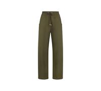 Liu Jo TF5291 Damen-Jogginghose, Olive Night, L