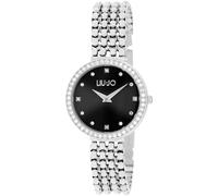 LIU JO Time Damen Armbanduhr 28mm Edelstahl, in der Farbe Silber/Schwarz, TLJ2197