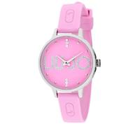 LIU JO Damen Analog Quarz Uhr mit Silikon Armband TLJ2174