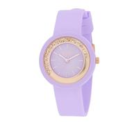 LIU JO Time Damen Armbanduhr 33mm Silikon, in der Farbe Lila, TLJ2204
