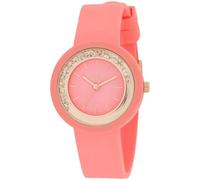 LIU JO Time Damen Armbanduhr 33mm Silikon, in der Farbe Peach, TLJ2202