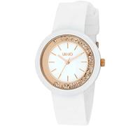 LIU Jo Time Damen Armbanduhr 33mm Silikon, in der Farbe Weiß, TLJ2200