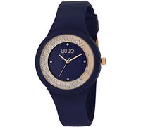 LIU Jo Time Damen Armbanduhr 38mm Silikon, in der Farbe Blau, TLJ1761