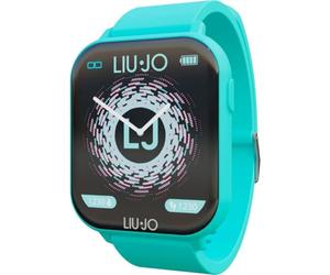 LIU JO Time Damen Smartwatch 44x38mm Silikon, in der Farbe Aquamarine, SWLJ068