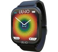 LIU JO Time Damen Smartwatch 44x38mm Silikon, in der Farbe Schwarz, SWLJ063