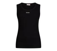 Liu Jo - Top Damen - Tanktop - Trägertop - schwarzes Rippentop - M