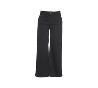 LIU JO - Wide Leg Cropped Jeans - Größe 28 - schwarz