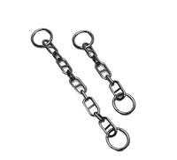 LIUHLFSR Extender-Kettenriemen for Hobo-Tasche, Schultergurt, Transformation, Crossbody-Geldbörsenriemen, DIY-Ersatzzubehör Für DIY-Taschen(5 Sections Chain)