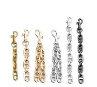 LIUHLFSR Metall Kette for Frauen Tasche Strap Verlängerung Handtasche Griffe Schulter Ersatz Geldbörse DIY Zubehör Für DIY-Taschen(Style 7)