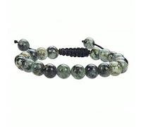 LIUQIANYU Chakra Armband,Charm Armbänder Für Frauen Natürliche Rhodochrosit Steinperlen Armband Weibliches Chakra Heilende Energie Yoga Armbänder Für Männer Schmuck,Afrikanisches Türkis