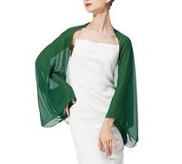 LIUYUYOUGO Damen Strickjacke Chiffon Bolero Für Damen Locker Geschnitten Transparent Offen Als Stola Oder Überwurf Langärmelig Ideal Für Sommerhochzeiten Abendveranstaltungen Brautkleider Brautj