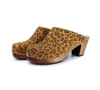 LIV - schwedische Holz Clogs von me&myclogs - high mid heel leo 37