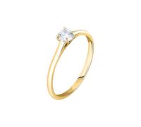 Live Diamond Damenring 375er Gelbgold, recycelt 54 Damen