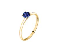 Live Diamond Damenring 375er Gelbgold, recycelt 58 Damen