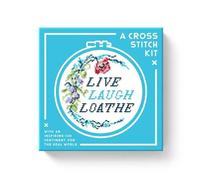 Live Laugh Loathe Cross Stitch Kit