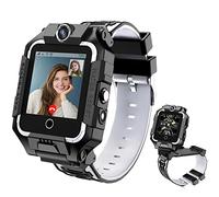 LiveGo 4G Kinder-Smartwatch mit GPS-Tracker und Anrufen, HD-Touchscreen, Kinder-Handyuhr, kombiniert SMS, Videoanruf, SOS, Schrittzähler, 4G-Smartwatch für Kinder, Jungen, Mädchen, 6-12(t10 schwarz)