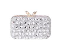 LiveGo Glitzernde Strass-Clutch-Geldbörse für Damen und Mädchen, glitzernde Abendtasche, Handtasche für Hochzeit, Abschlussball, Cocktail-Party, Kristall-Crossbody-Tasche für Braut, Brautjungfer
