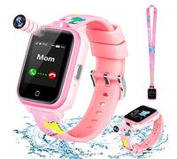 LiveGo Smart Watch für Kinder, 4G Sicheres Smartwatch mit Zwei Kameras, GPS-Tracker, SOS-Anruf für Kinder, Studenten im Alter von 4-12 Jahren, Geburtstagsgeschenke Schultag(T13 Rosa)