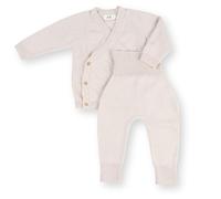 Livella | Bundhose & Wickeljacke aus 100 % Merinowolle - Baby Set in Altrosa (Gr. 62-74) - Mitwachsend, OEKO-TEX zertifiziert, temperaturausgleichend, hautfreundlich & maschinenwaschbar