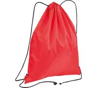 Livepac-Office Gymbag/Sportbeutel/Turnbeutel/aus recyceltem Polyester/Farbe: rot