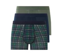 Livergy® Herren Boxer 3 Stück (navy/karriert/grau, 5/M) blau 5/M