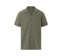 Livergy® Herren Freizeithemd kurzarm (khaki, L (41/42)) gruen L (41/42)