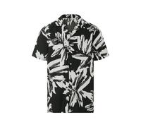 Livergy® Herren Freizeithemd kurzarm (Schwarz/weiß, S (37/38))