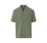 Livergy® Herren Resortshirt (Khaki, S (37/38)) gruen S (37/38)