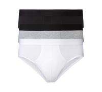 Livergy® Herren Slips, 3 Stück (8/2Xl, schwarz/grau/weiß) schwarz 8/2XL