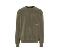 Livergy® Herren Sweatshirt Fleece (Khaki, Xl(56/58))