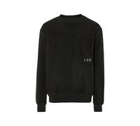 Livergy® Herren Sweatshirt Fleece (Schwarz, M(48/50))