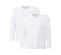 Livergy® Herren T-Shirt langarm 2er Set (Weiß, 3Xl(64/66))