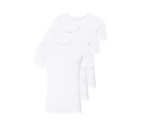 Livergy® Herren Unterziehshirt (Rundhals, Weiß, 4/S) weiss 4/S