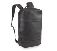 Notebookrucksack HARBOUR 2ND "Liverpool", Gr. B/H/T: 27cm x 44cm x 12cm, schwarz, Rindsleder, Rucksäcke, Unisex Businessrucksack, Geschäftsrucksack mit Logoprägung (83668103-0) schwarz
