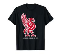Liverpool England Est. 1207 Colossal Liverbird rot weiß T-Shirt