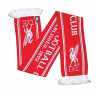 Liverpool F.C. Liverpool FC Jacquard-Schal, gegründet 1892, roter Vogel, offizieller Merchandise-Artikel, rot, 152 x 18 cm