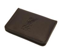 Liverpool FC Offizielle Reisebrieftasche aus Leder mit geprägtem Wappen