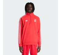 Liverpool FC Originals Half Zip Oberteil Pure Ruby S