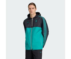 Liverpool FC Terrace Icons Parka Black / Sea Green 2XL