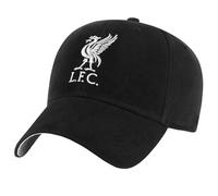 Liverpool FC Wappenmütze für Jungen/Mädchen, Schwarz, Weiß, One size