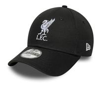 Liverpool Football Club Offizieller Merchandise-Artikel Jugend Kinder Core Logo Baseball Cap Mütze Schwarz