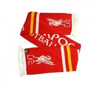 Liverpool Liverbird Red White Yellow Jacquard Knit Scarf