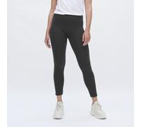 Living Crafts ANNEDORE Bio Leggings Damen - GOTS-Baumwolle, elastisch, nachhaltige Alltags- & Freizeit-Leggings Black (schwarz) XL